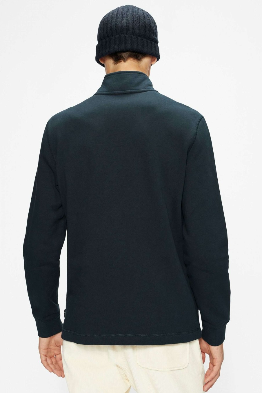 Clothing * | Ted Baker Kilbrn Half Zip Sweatshirt Quick Delivery