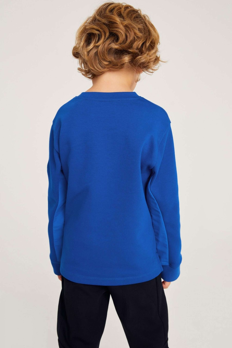 Clothing * | Ted Baker Blue Pocket Long Sleeve T-Shirt Shop