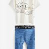 Gift Set * | Ted Baker Blue Graphic T-Shirt And Leggings Set Limited Edition