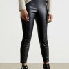 Clothing * | Ted Baker Black Vllada Faux Leather Legging Trousers Original