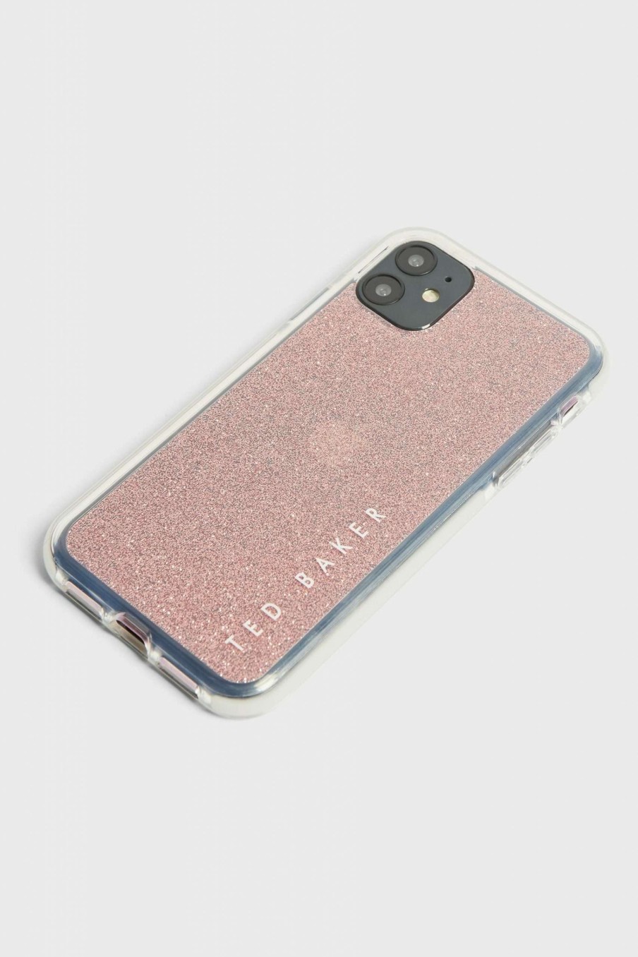 Homeware * | Ted Baker Roseaa Pink Glitter Antishock Iphone 11 Case Closeout Sale