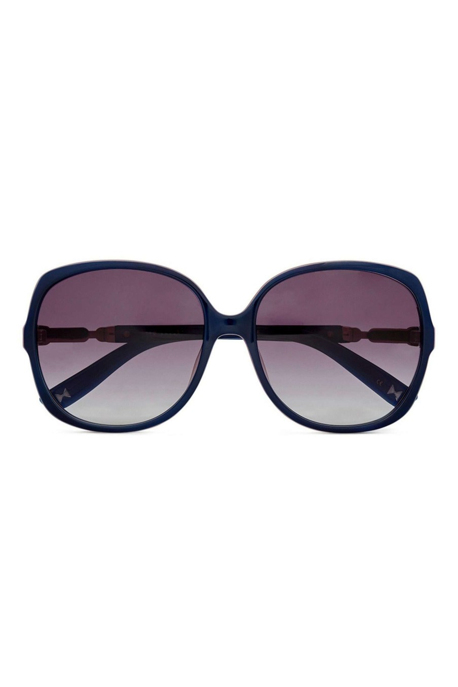 Homeware * | Ted Baker Metallic Black Oversized Square Sunglasses Sale