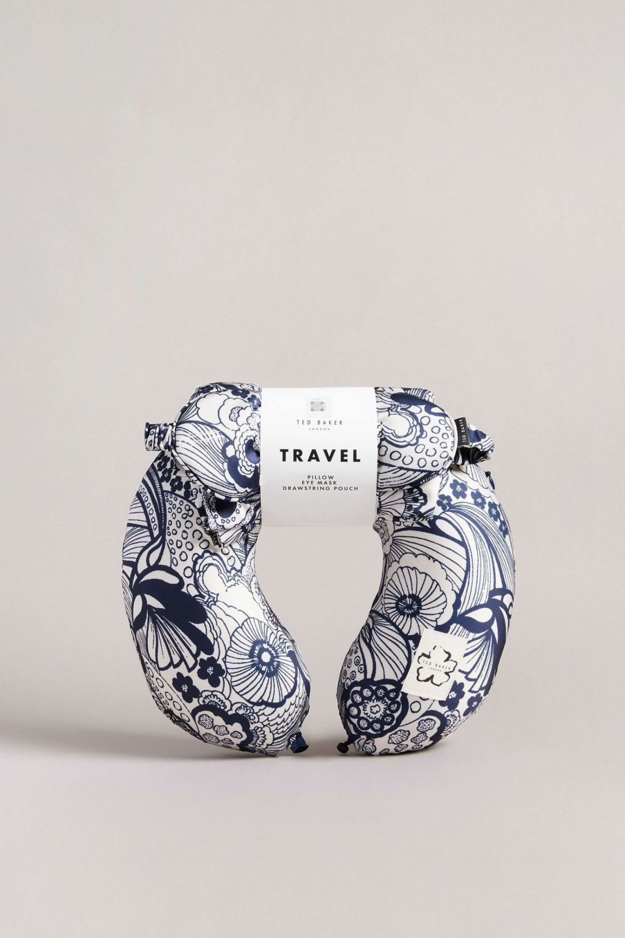 Gift Set * | Ted Baker Cream Blue Tinly Summer Bloom Floral Travel Set Gift Selection