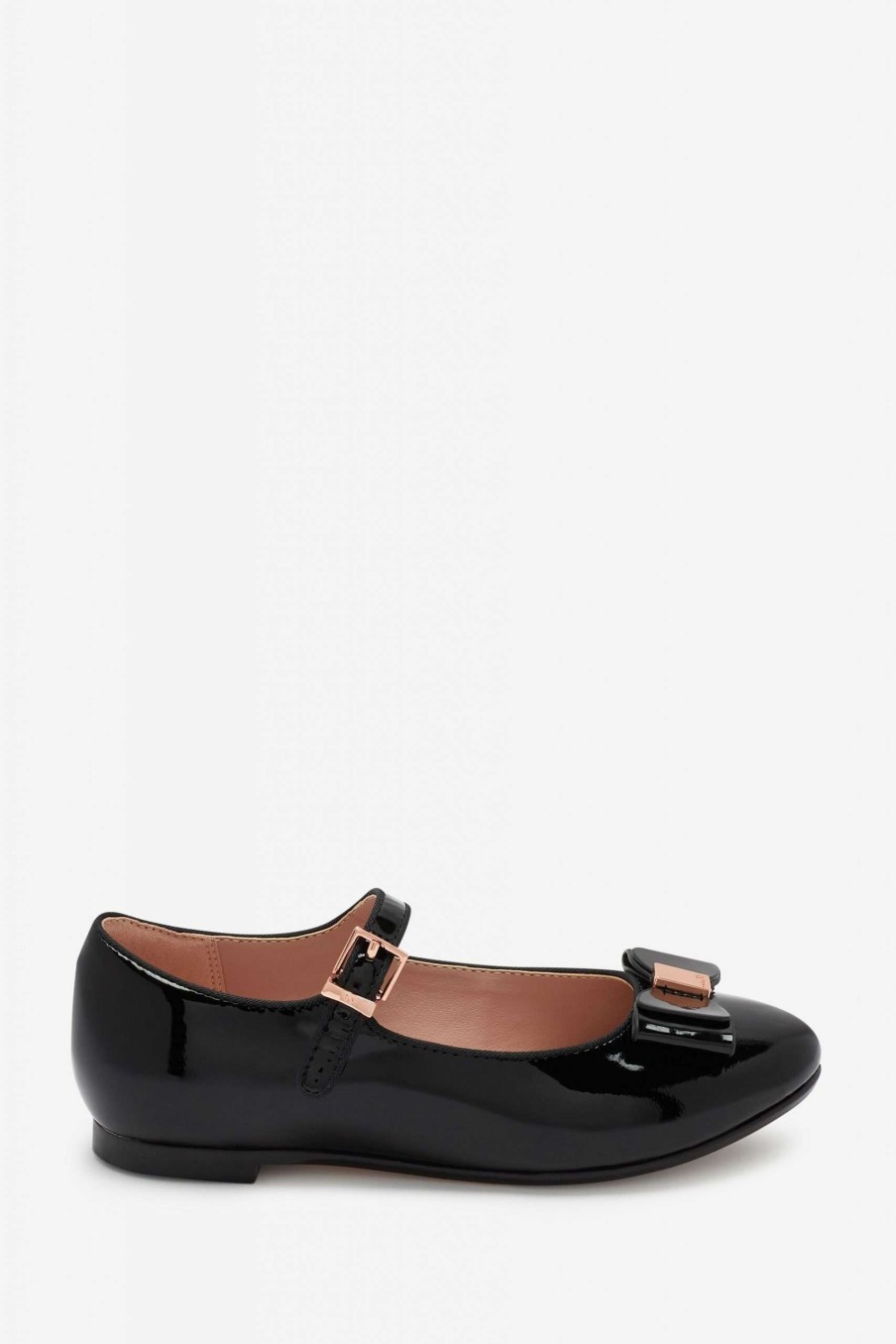 Footwear * | Ted Baker Black Mary Jane Shoes Top Selling