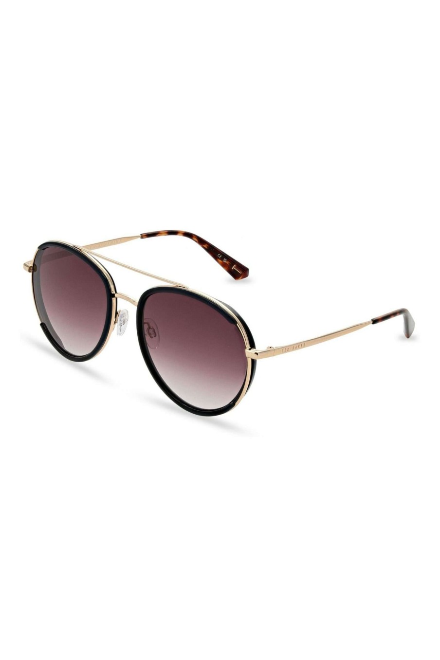 Homeware * | Ted Baker Combination Round Pilot Style Sunglasses New Threads