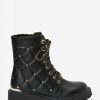 Footwear * | Ted Baker Quilted Stud Boots Best-Selling