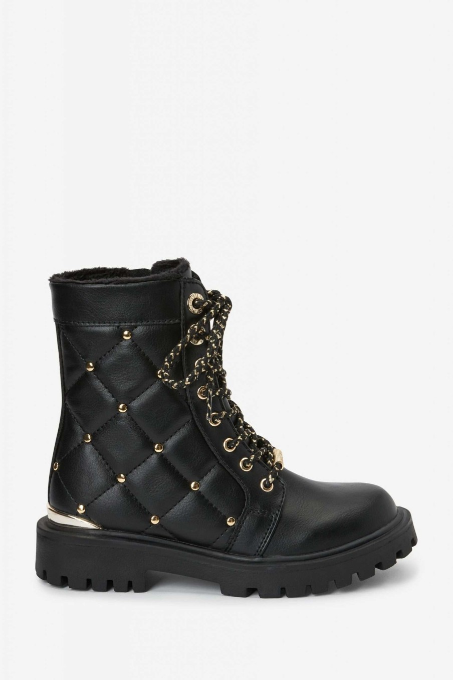 Footwear * | Ted Baker Quilted Stud Boots Best-Selling