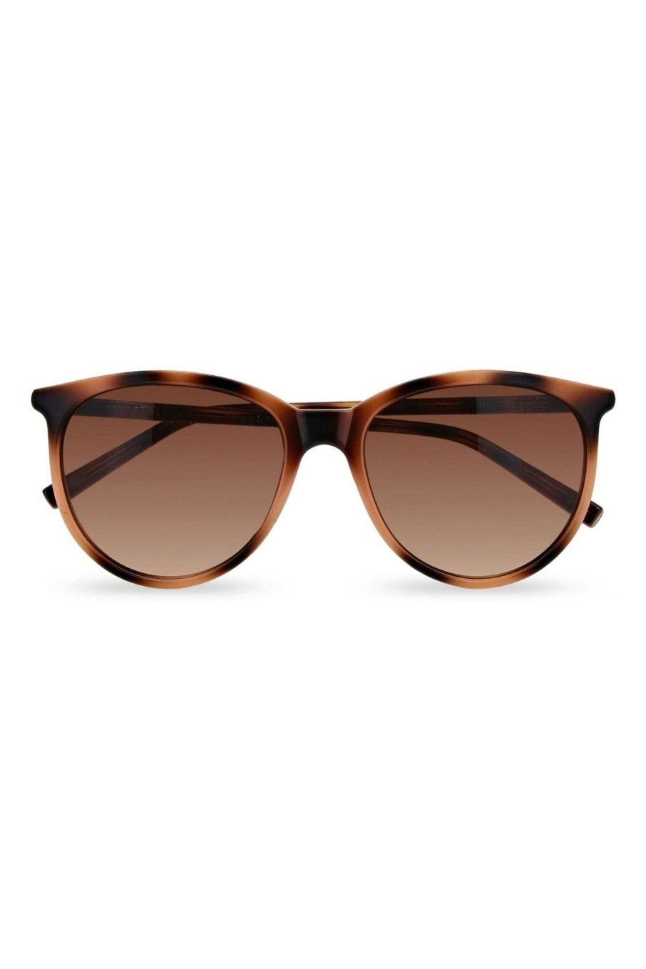 Homeware * | Ted Baker Brown Smaller Rounded Sunglasses Cut Price