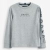 Clothing * | Ted Baker Long Sleeve T-Shirt 100% Guarantee