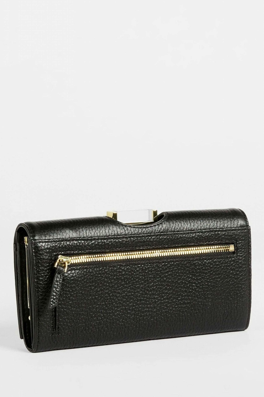 Homeware * | Ted Baker Large Black Bita Bobble Purse Best-Selling