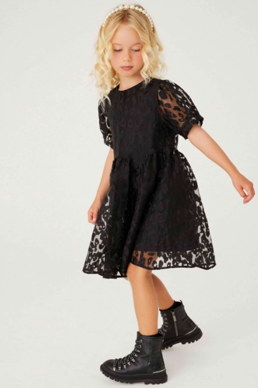 Clothing * | Ted Baker Black Jacquard Dress Free Delivery