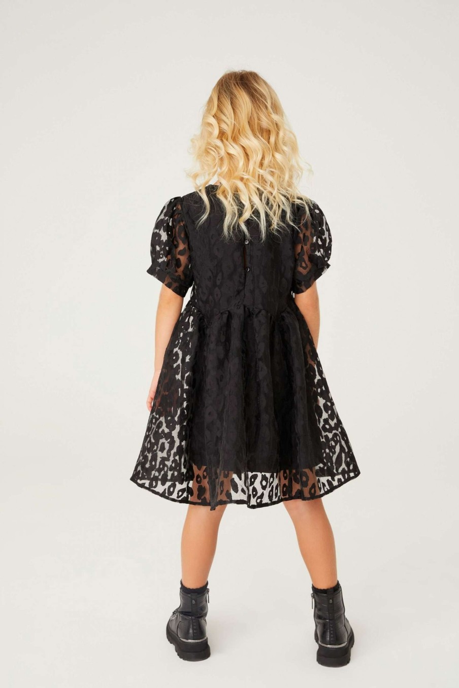 Clothing * | Ted Baker Black Jacquard Dress Free Delivery