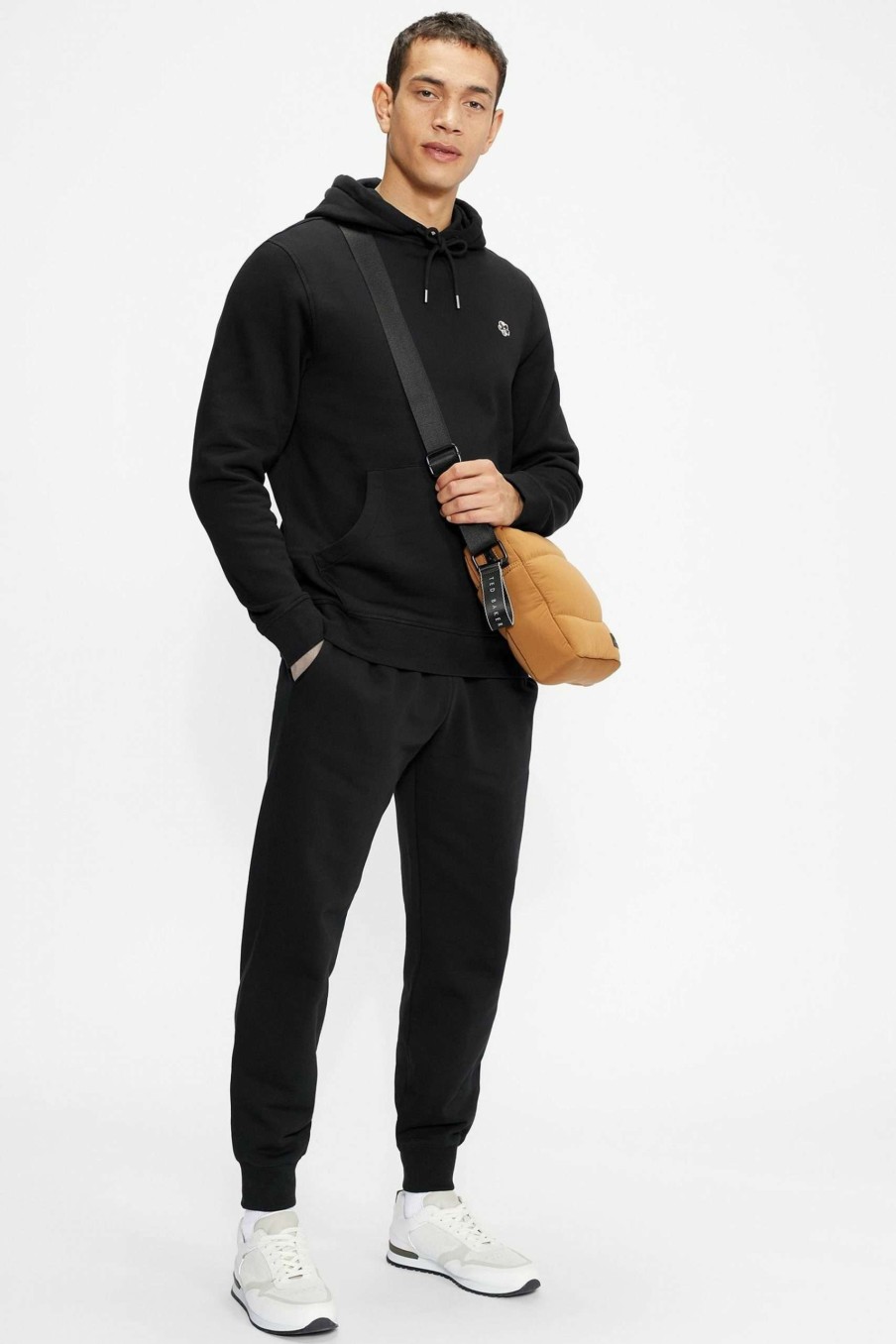 Clothing * | Ted Baker Black Latima Jersey Joggers Free Delivery