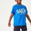 Clothing * | Ted Baker Boys Blue Graphic T-Shirt Official