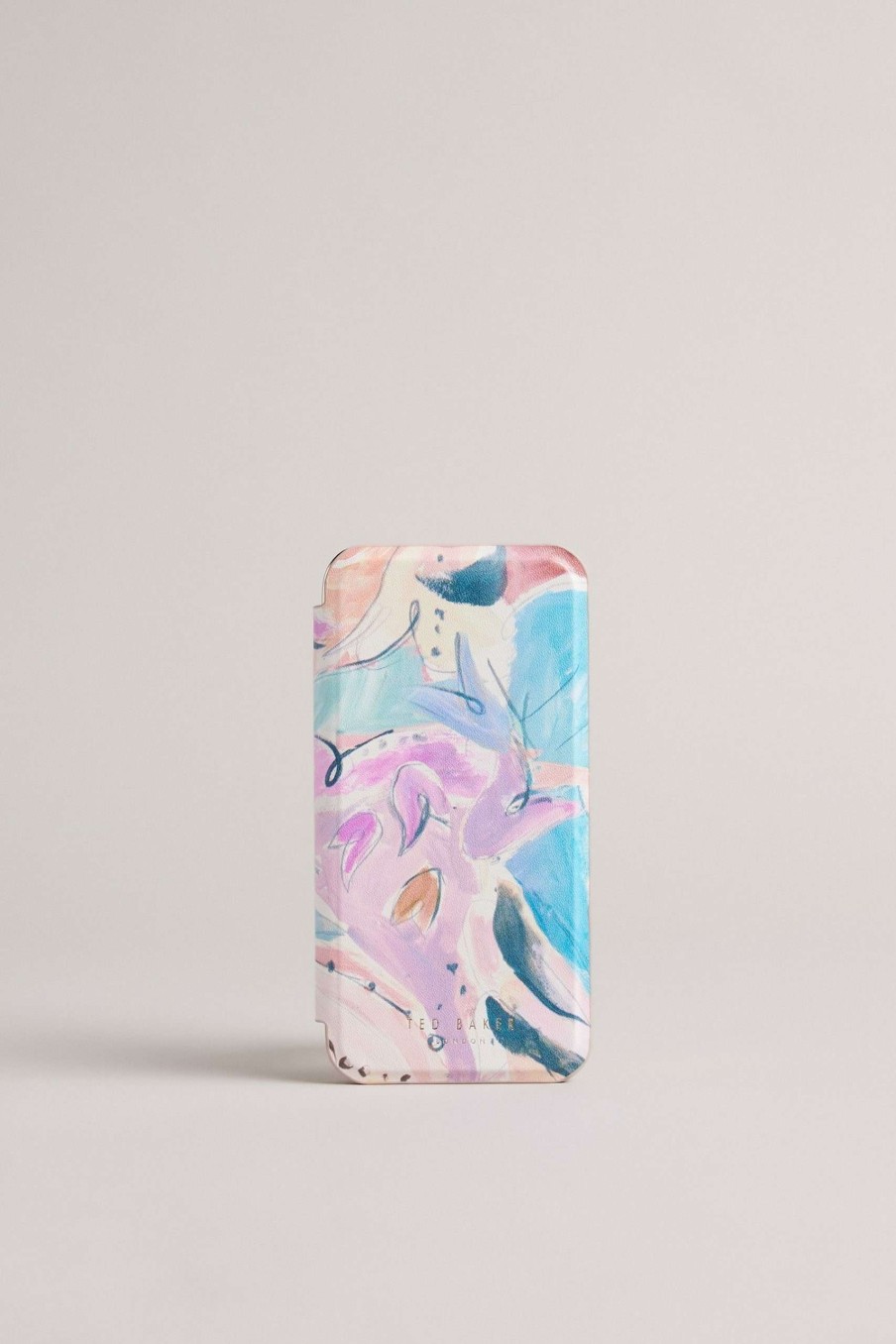 Homeware * | Ted Baker Salio Lt-Pink Art Print Iphone 13 Mirror Case Exclusive Design