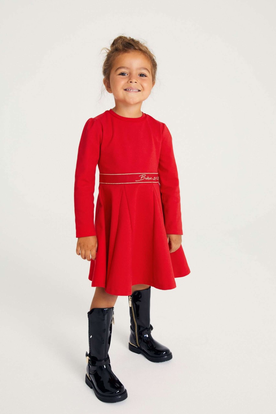 Clothing * | Ted Baker Red Ponte Dress Promotion