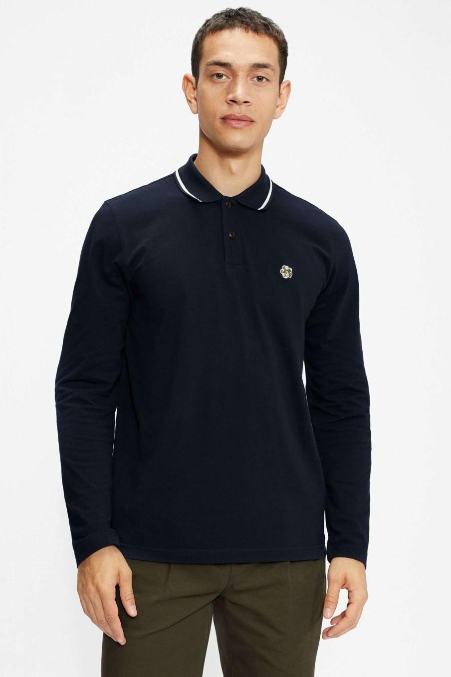 Clothing * | Ted Baker Grey Fulhumm Polo Shirt Free Delivery