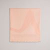 Homeware * | Ted Baker Large Kemila Pink Magnolia Square Scarf Best-Selling