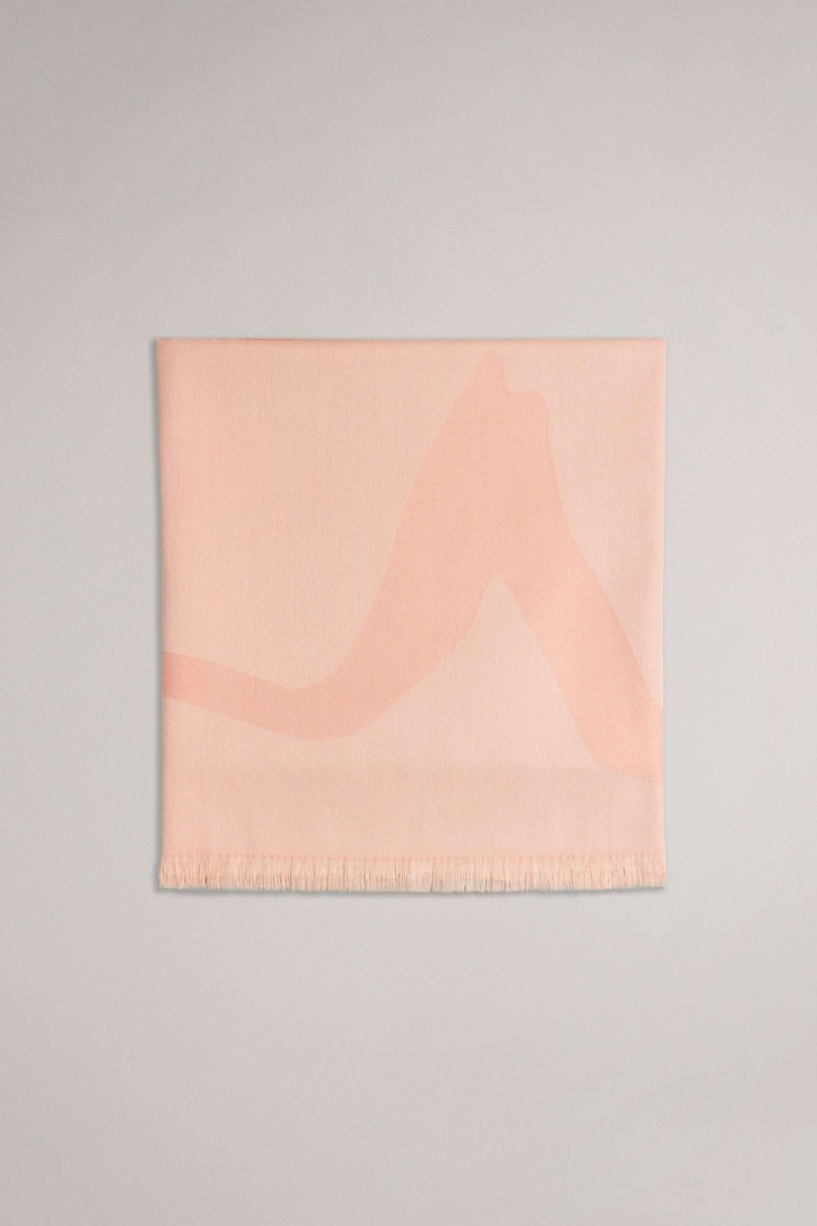 Homeware * | Ted Baker Large Kemila Pink Magnolia Square Scarf Best-Selling