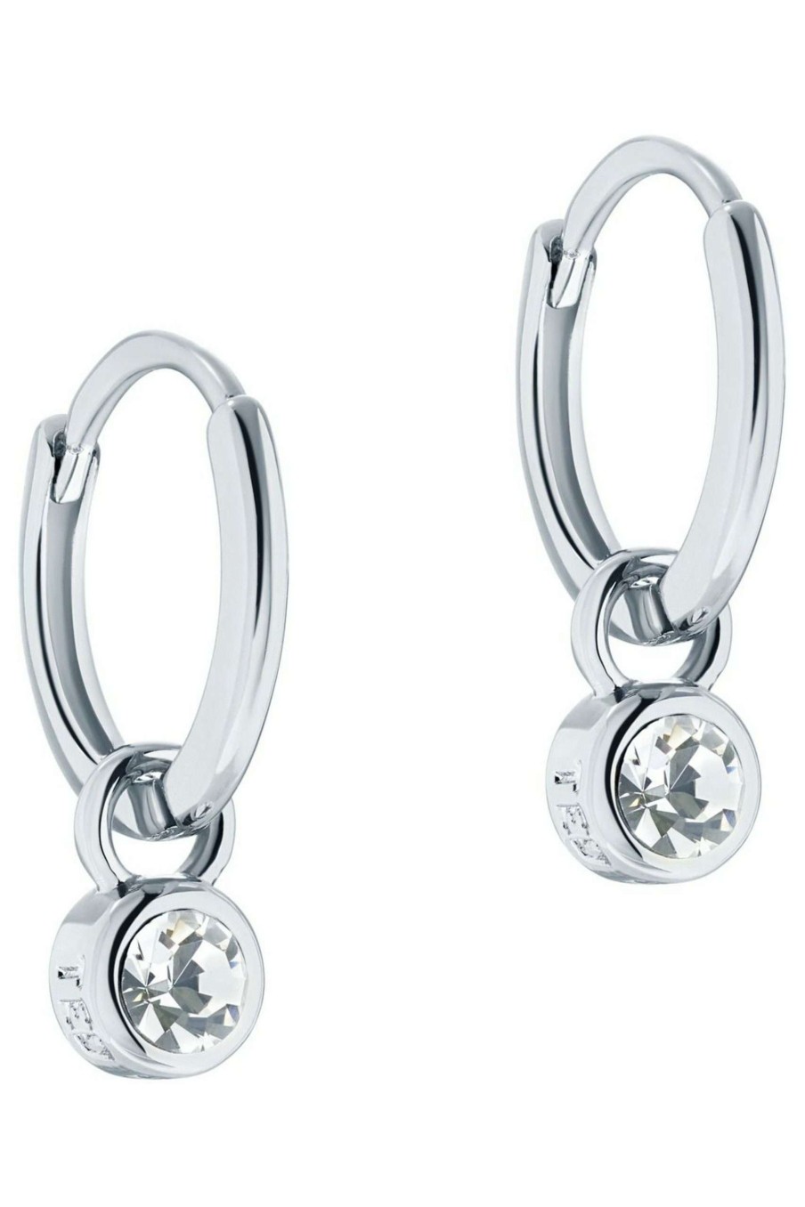 Homeware * | Ted Baker Crystal Huggies Earrings Opening Sales