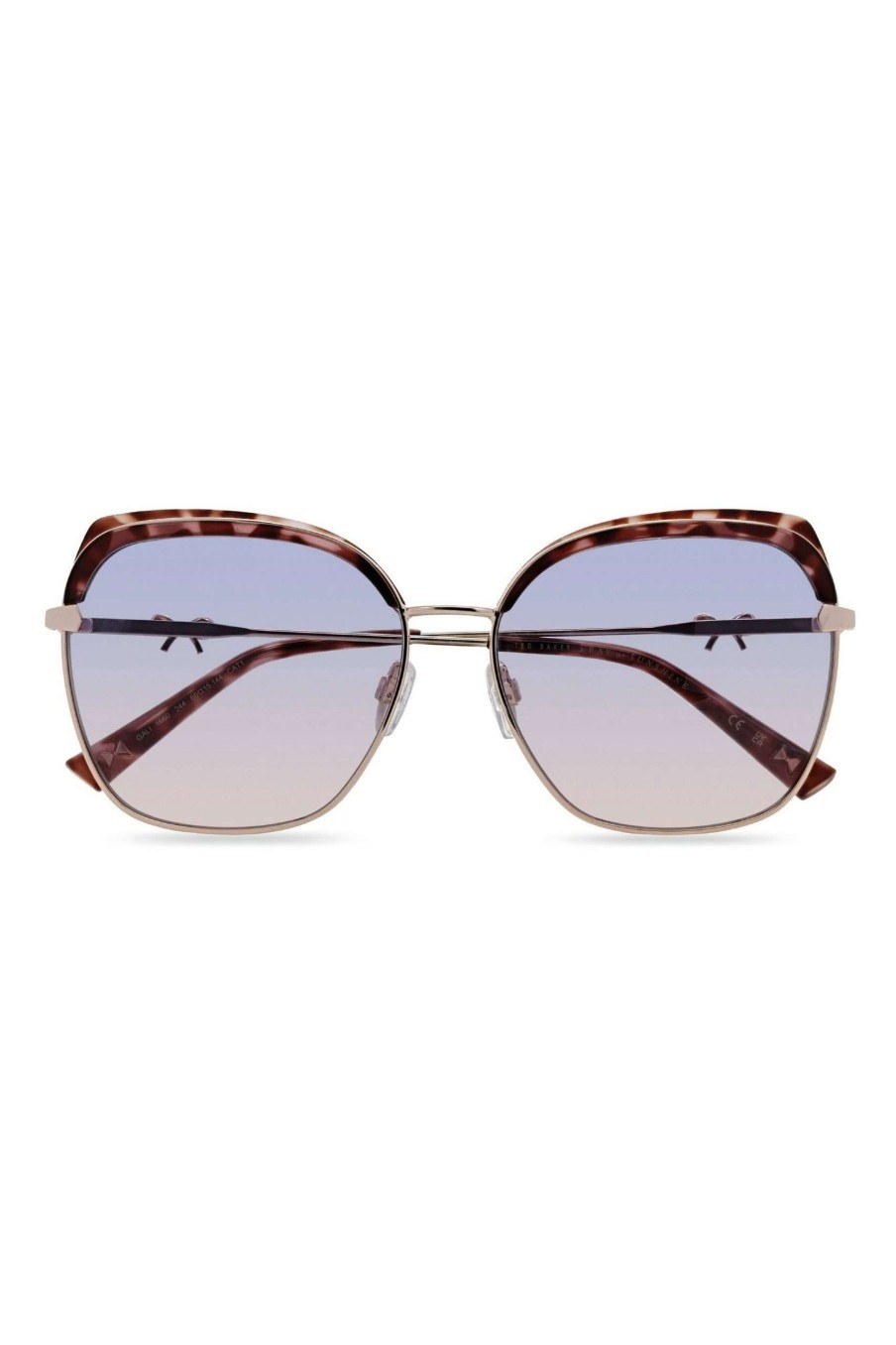 Homeware * | Ted Baker Oversized Combination Square Cat Eye Sunglasses Limited Edition