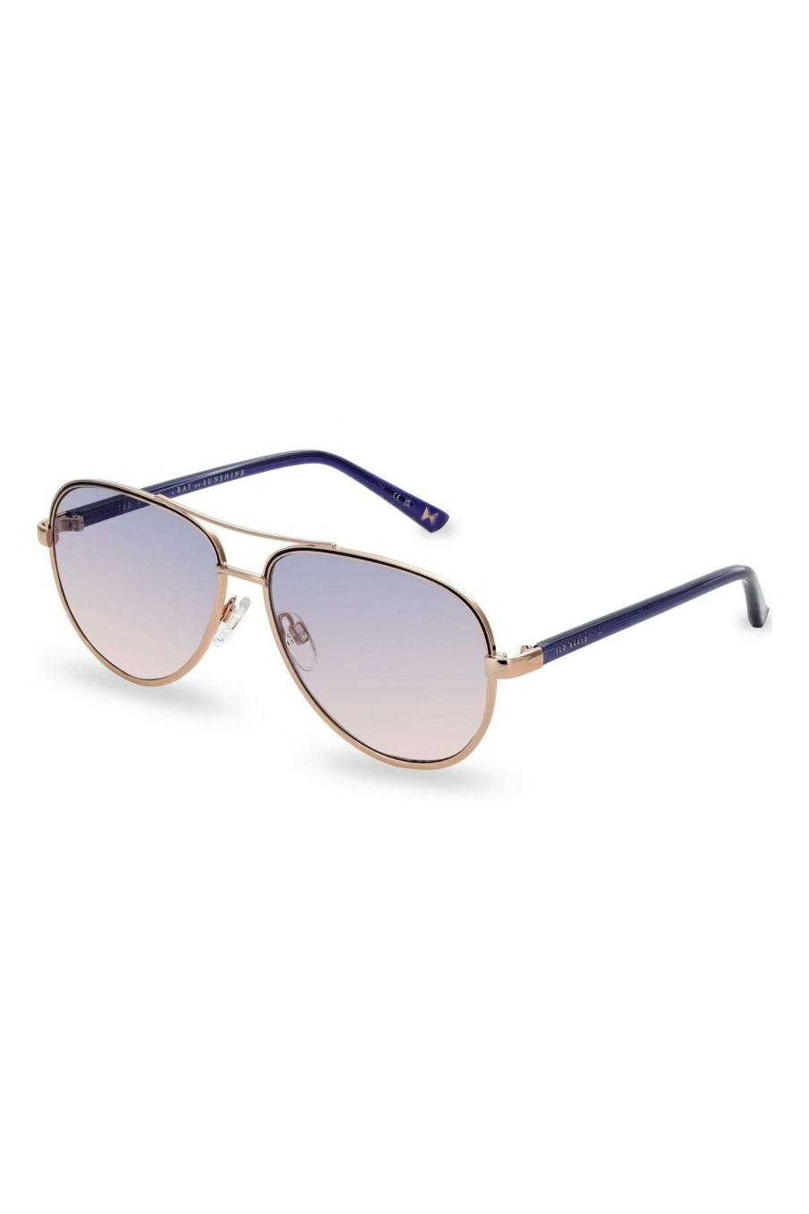 Homeware * | Ted Baker Small Metal Pilot Style Sunglasses Popular