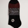 Homeware * | Ted Baker Black Trainer Socks Classical