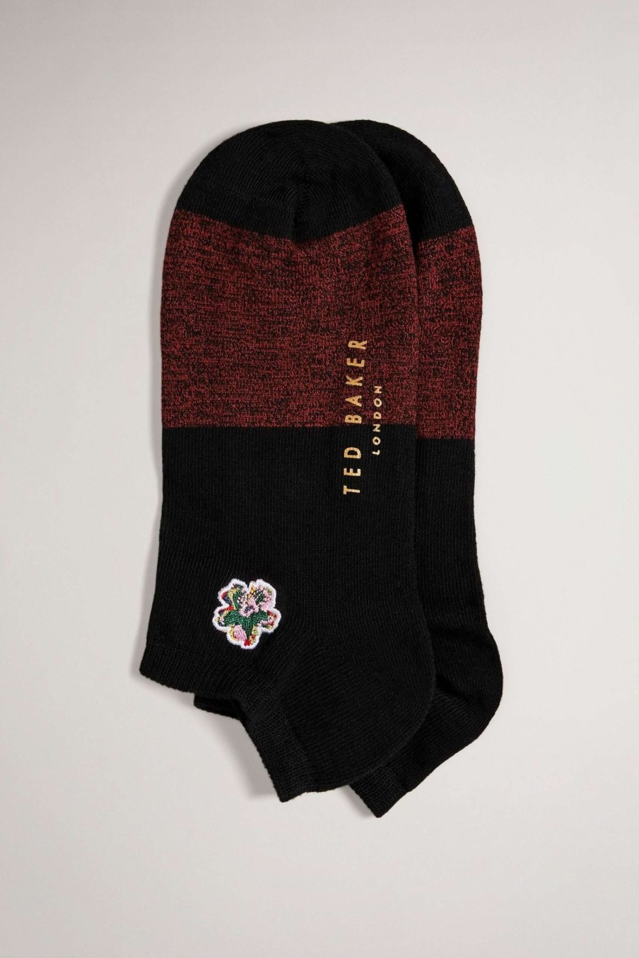 Homeware * | Ted Baker Black Trainer Socks Classical