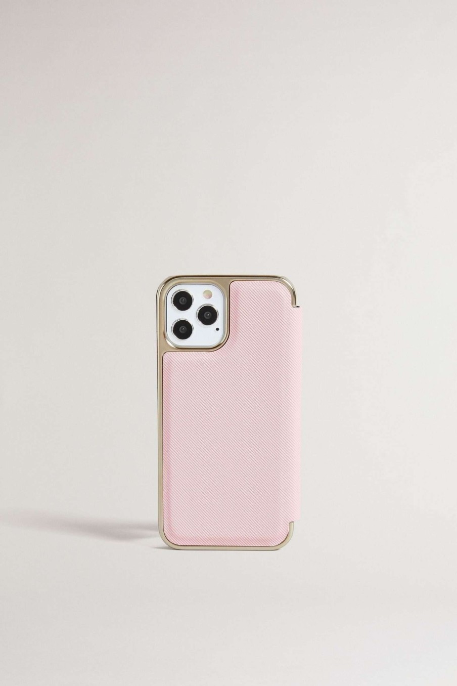 Homeware * | Ted Baker Lt-Pink Magenta Magnolia Flwr Iphone 12/12 Pro Mirror Case Top Selling