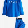 Gift Set * | Ted Baker Blue Jersey Pyjamas Set Cut Price