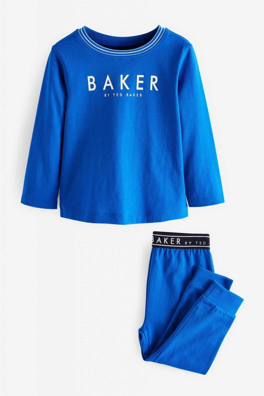 Gift Set * | Ted Baker Blue Jersey Pyjamas Set Cut Price