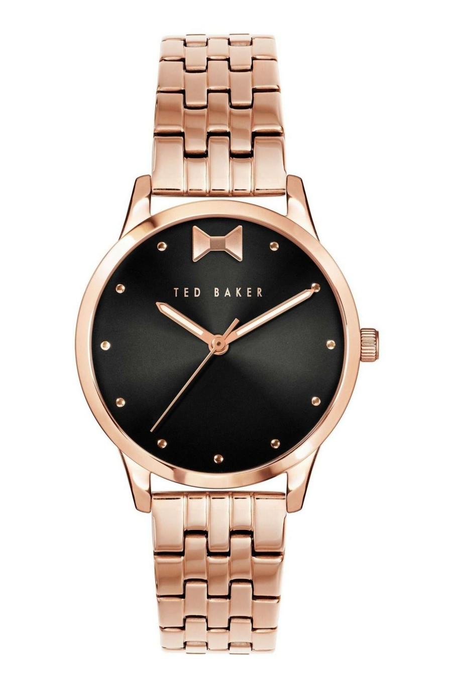 Homeware * | Ted Baker Rose Gold Fitzrovia Bow Watch Original