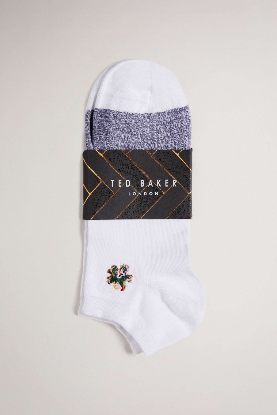 Homeware * | Ted Baker White Trainer Socks Classical