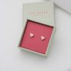 Homeware * | Ted Baker Nano Heart Stud Earrings Shop