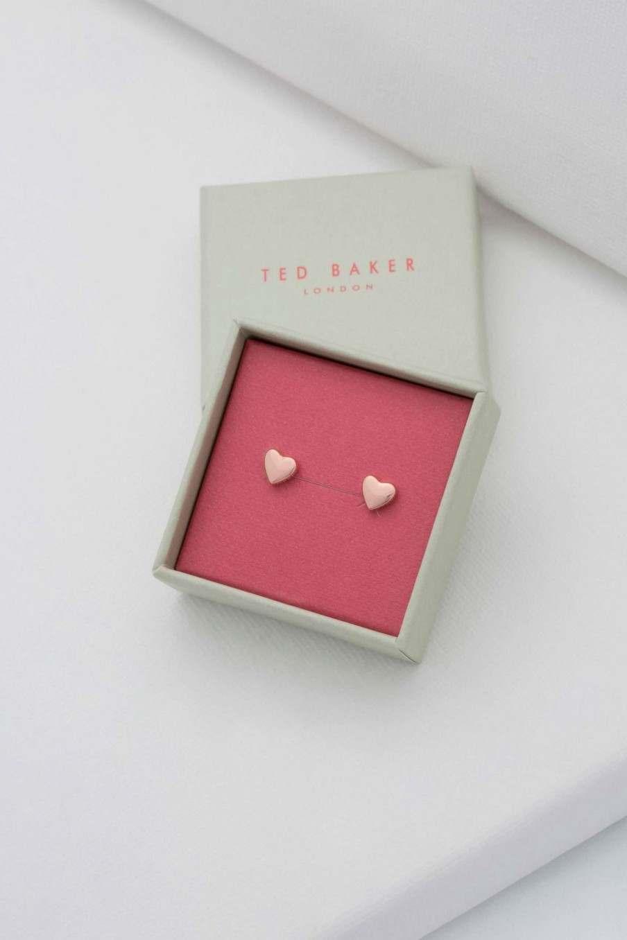 Homeware * | Ted Baker Nano Heart Stud Earrings Shop