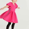 Clothing * | Ted Baker Pink Scuba Dress Official