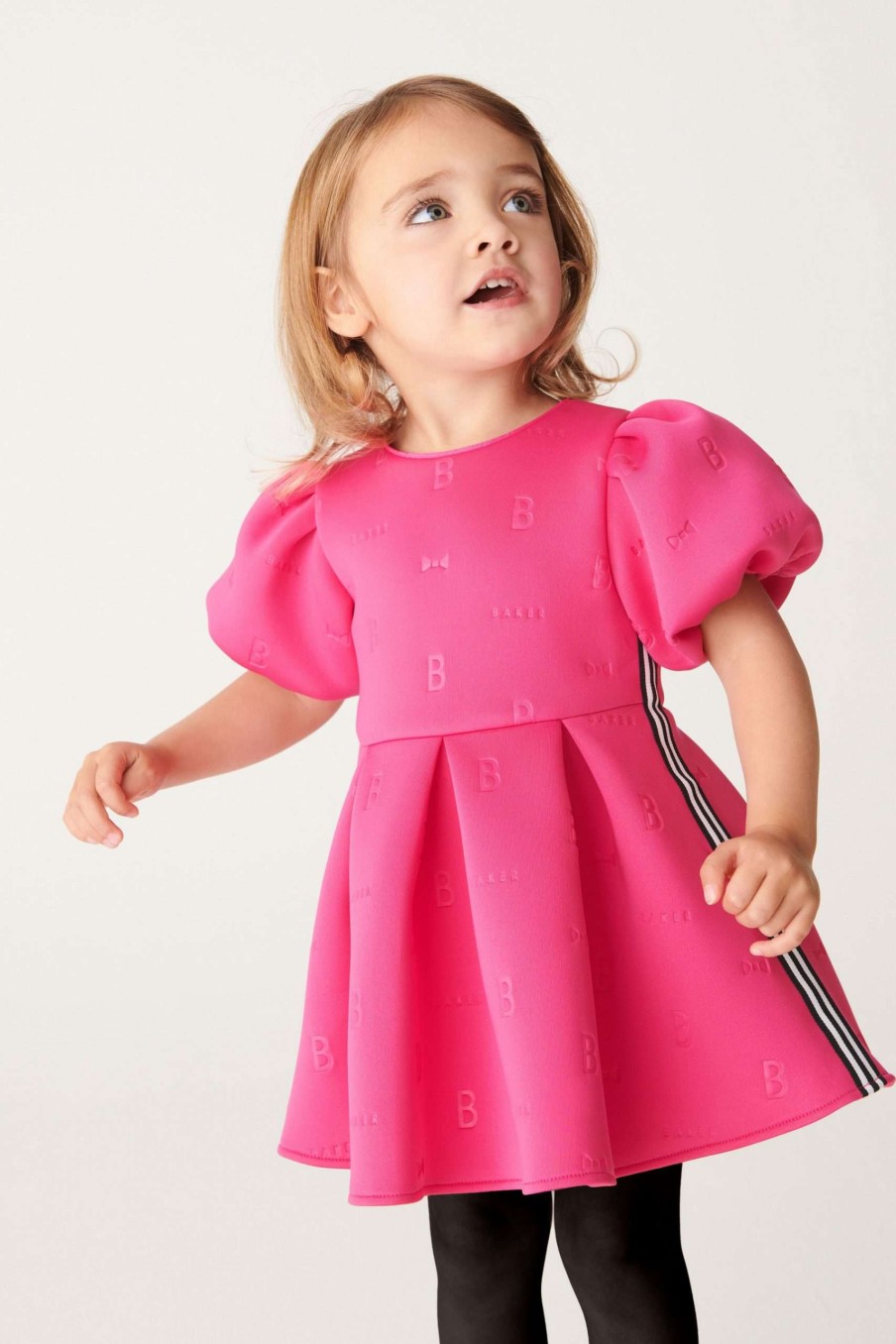 Clothing * | Ted Baker Pink Scuba Dress Gift Selection