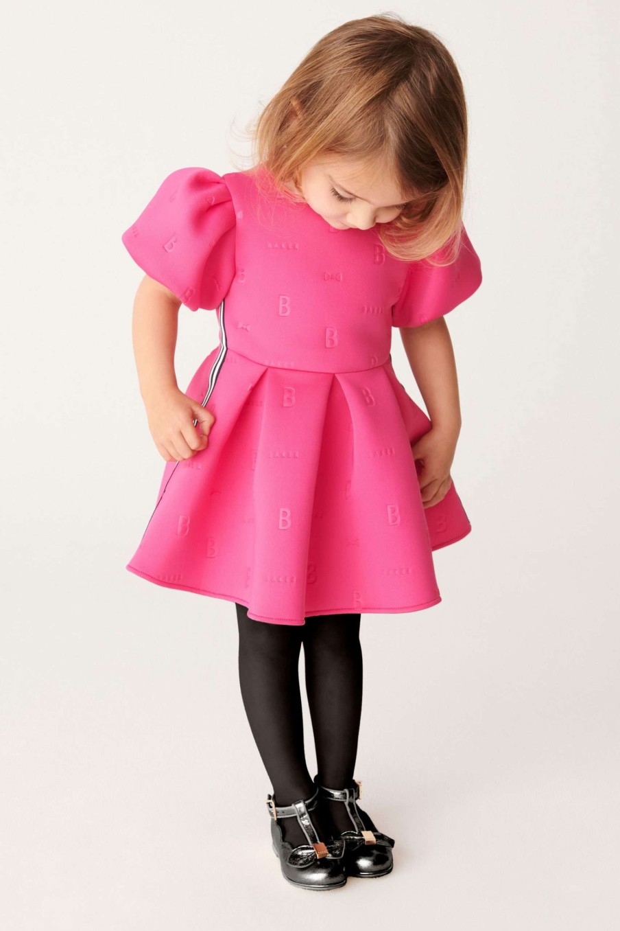 Clothing * | Ted Baker Pink Scuba Dress Gift Selection