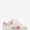 Footwear * | Ted Baker White Organza Bow Trainers Attractive