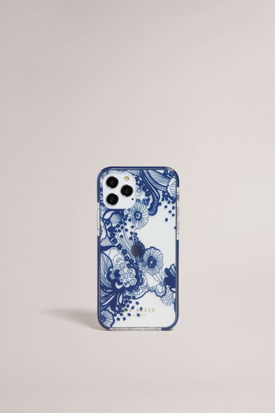 Homeware * | Ted Baker Natural Pepao Clear Retro Iphone 12 And 12 Pro Antishock Case Top Selling