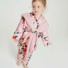 Clothing * | Ted Baker Pink Floral Robe Opening Sales