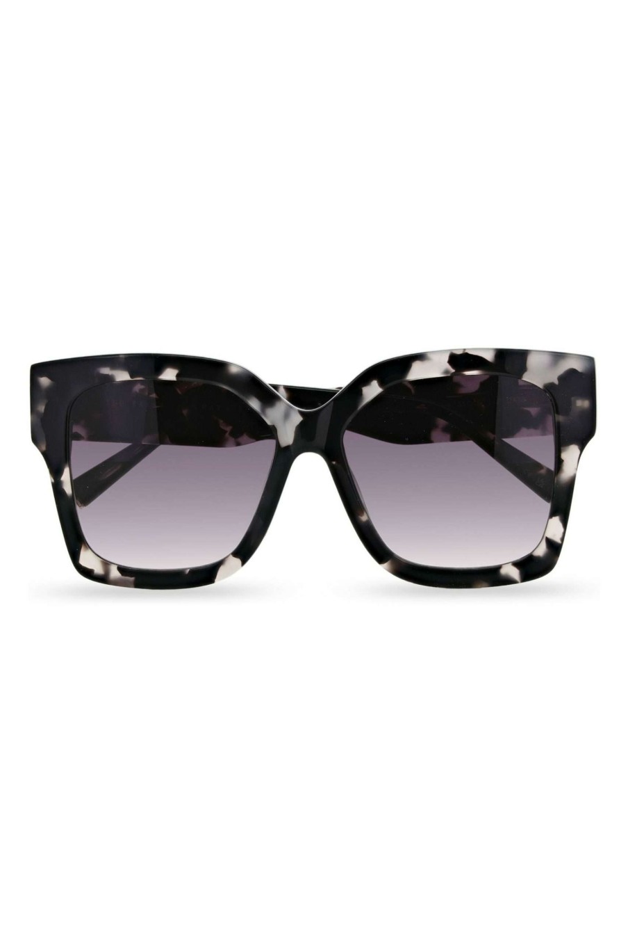 Homeware * | Ted Baker Oversized Black Square Fashion Frame Sunglasses Quick Delivery