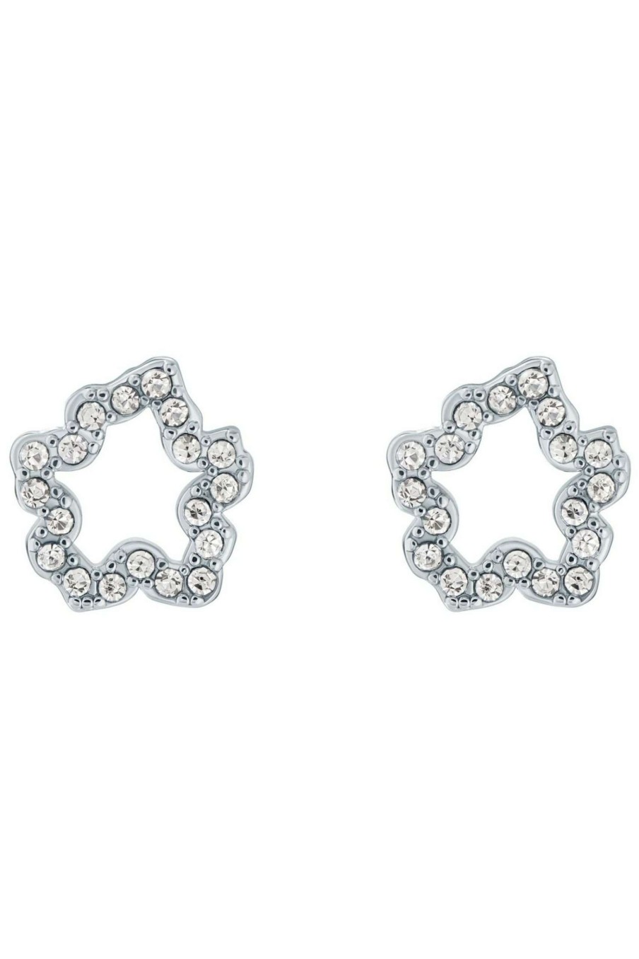 Homeware * | Ted Baker Natural Carliyy Crystal Magnolia Stud Earrings Cheap Online