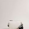 Homeware * | Ted Baker Darceyy White Branded Webbing Cross-Body Bag Top Selling