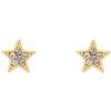 Homeware * | Ted Baker Natural Pave Nano Star Stud Earrings Fashion