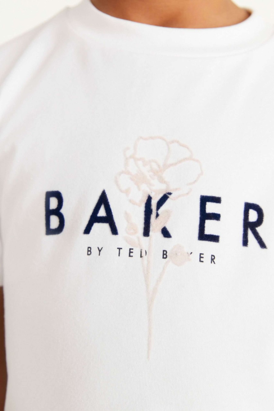 Gift Set * | Ted Baker White Jersey T-Shirt And Leggings Set Hot Selling