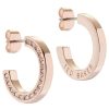 Homeware * | Ted Baker Crystal Hoop Earrings Clearance Sale