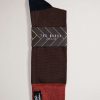 Homeware * | Ted Baker Orange Semi Plain Socks Quick Delivery