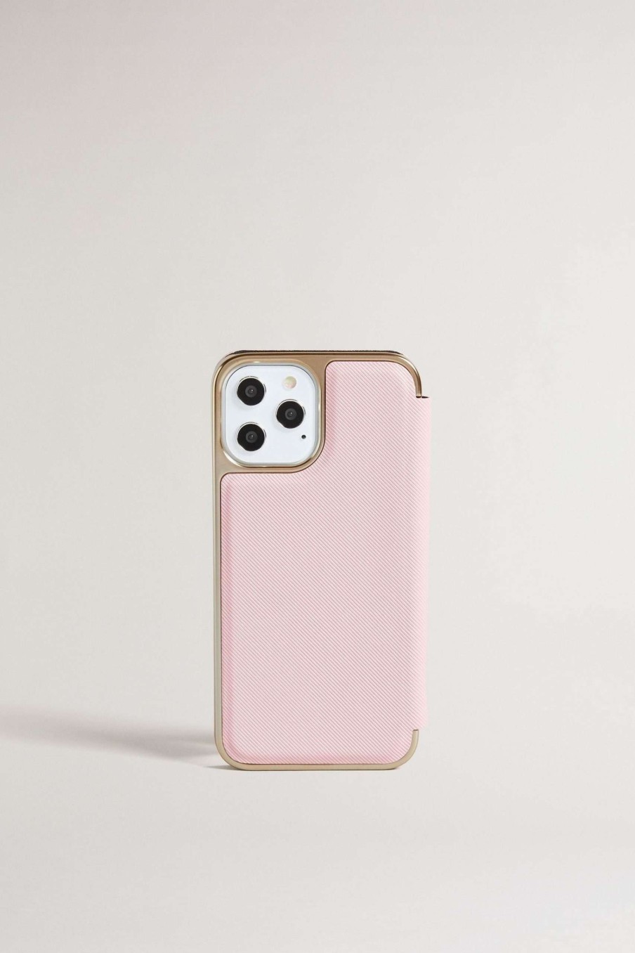 Homeware * | Ted Baker Lt-Pink Magnu Magnolia Flwr Iphone 12 Pro Max Mirror Case Original