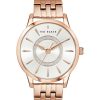 Homeware * | Ted Baker Rose Gold Fitzrovia Charm Watch Official